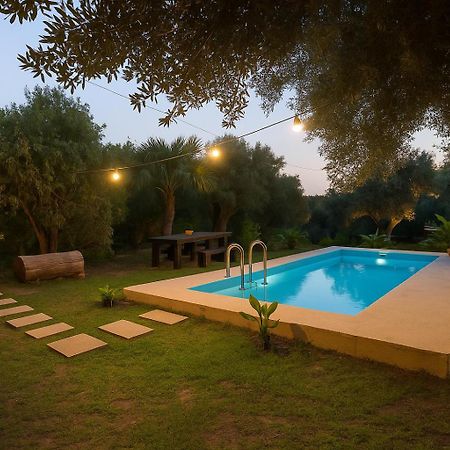 Sofiana'S Garden Retreat With Private Pool Apartamento Dhrapaniás Exterior foto