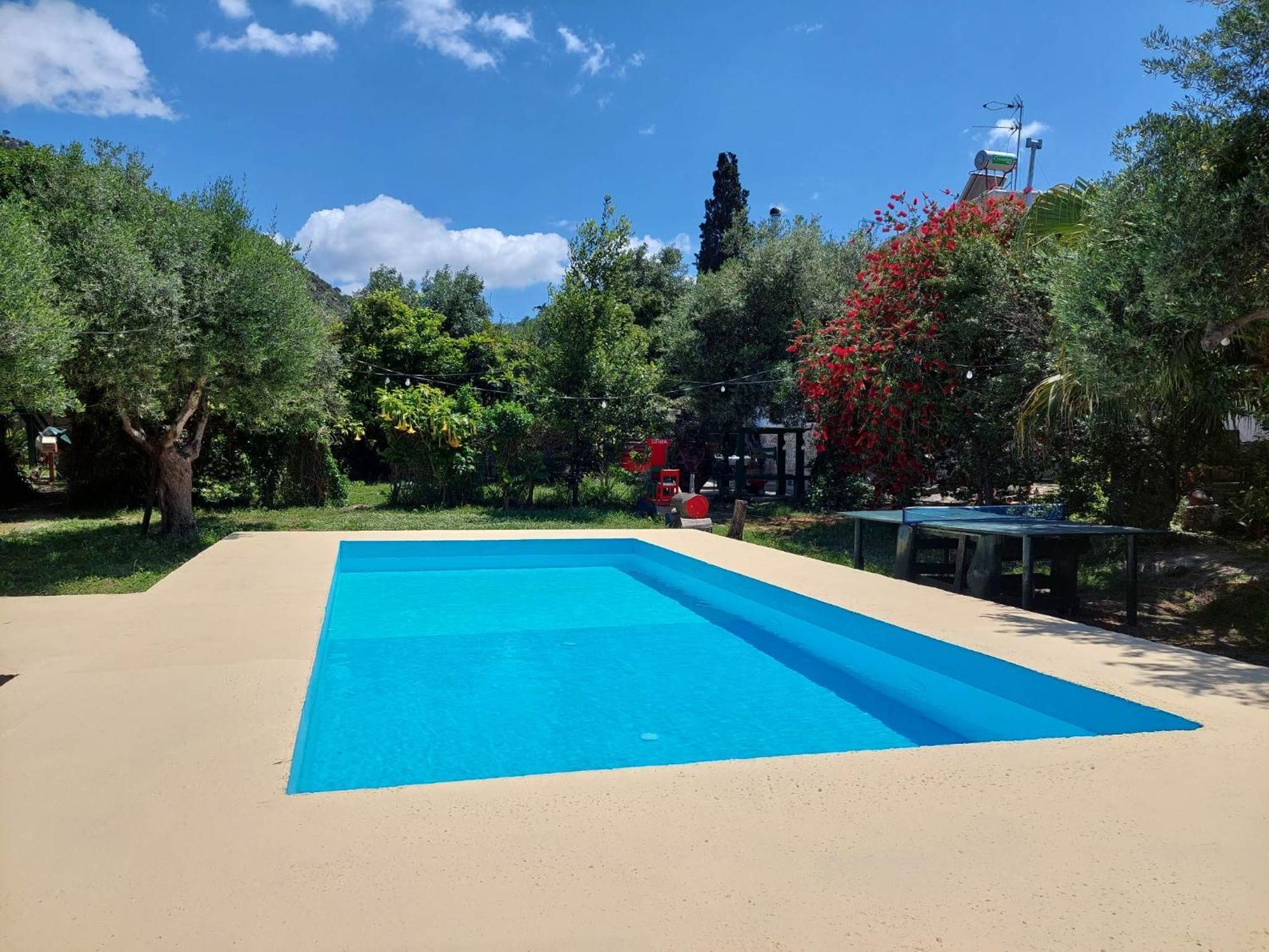 Sofiana'S Garden Retreat With Private Pool Apartamento Dhrapaniás Exterior foto